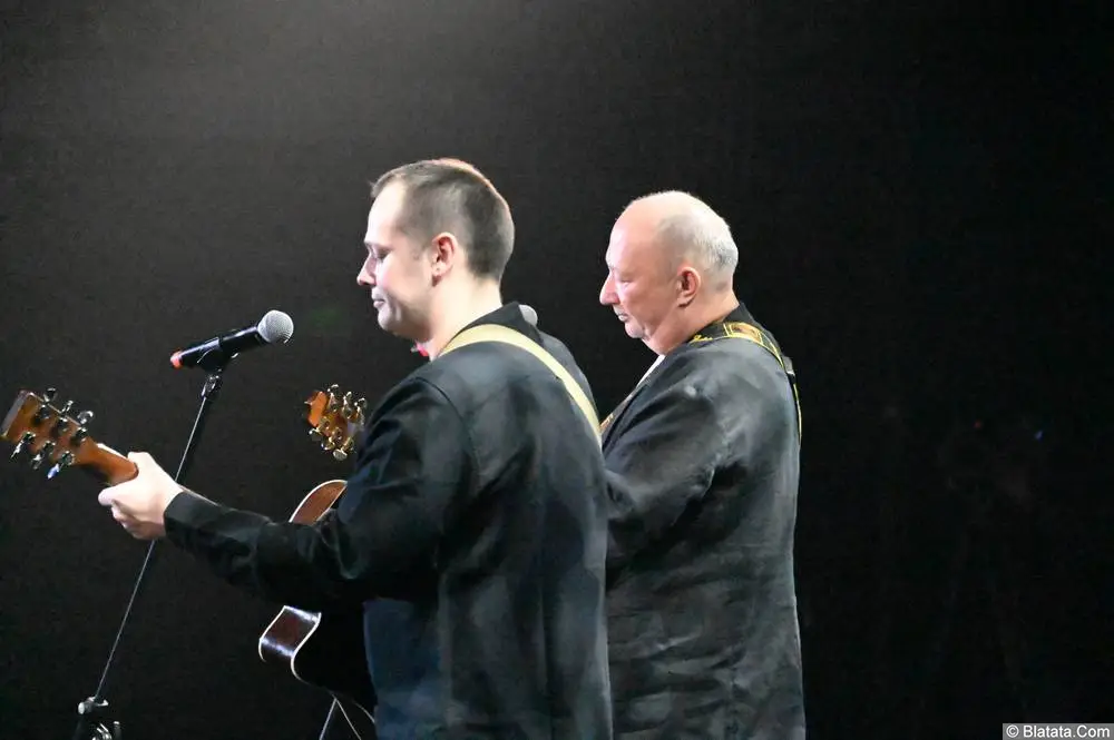 Юрий Гальцев в момент выступления