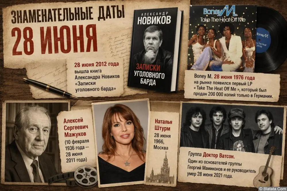 Знаменательные даты 28 июня