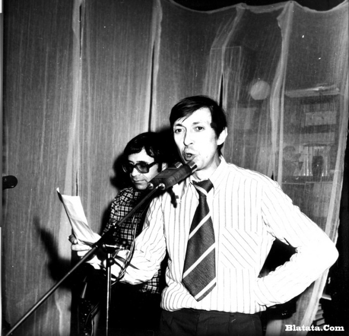 Аркадий Северный на записи концерта Проводы 1977 года 22
