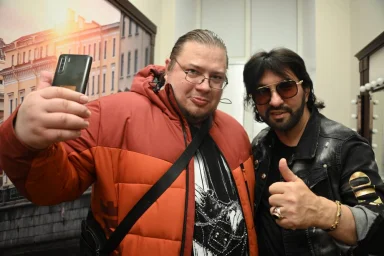 Александр Марцинкевич перед выступлением на фестивале в СПб