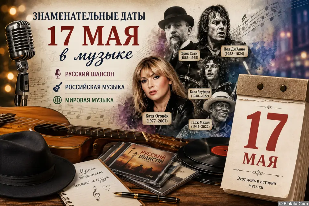 Знаменательные даты 17 мая