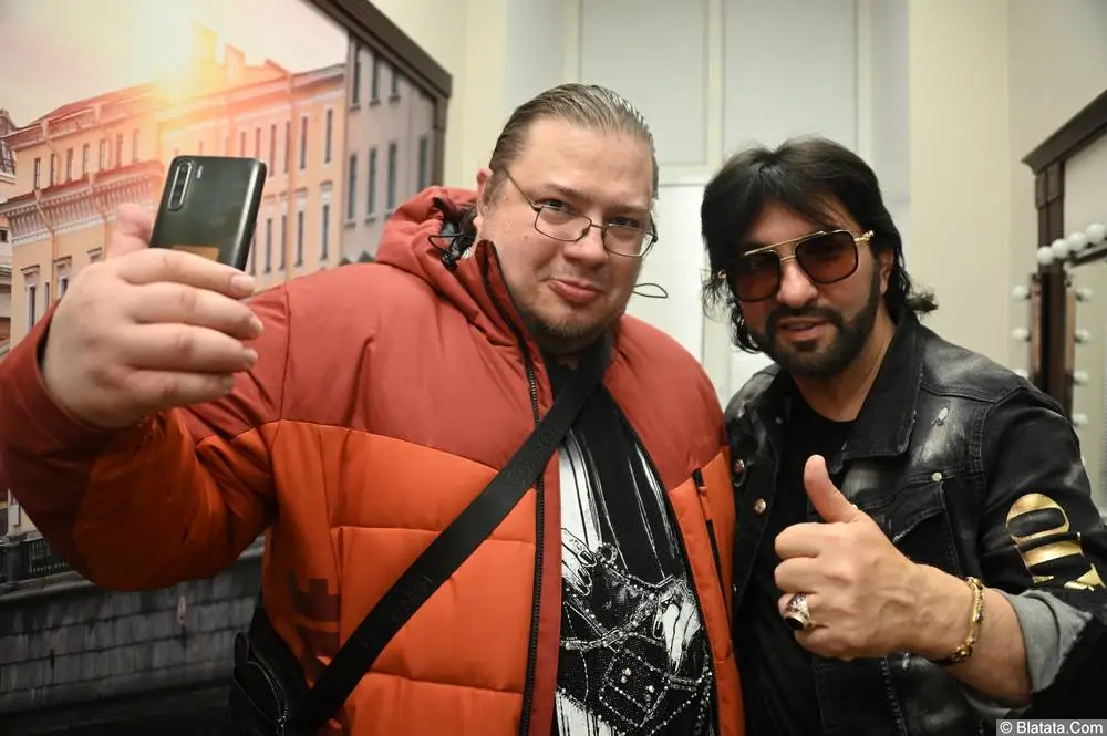 Александр Марцинкевич перед выступлением на фестивале в СПб