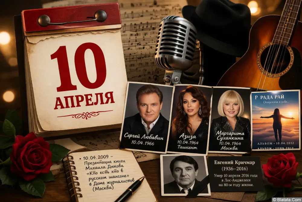 Знаменательные даты 10 апреля