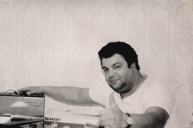 Алексей Ширяев во время работы над первым альбомом. 1990 2