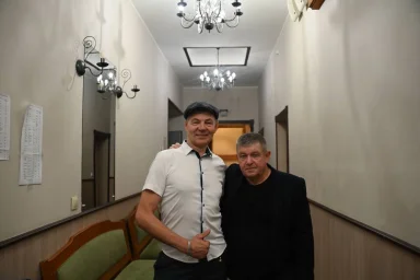 Олег Магадан перед выступлением