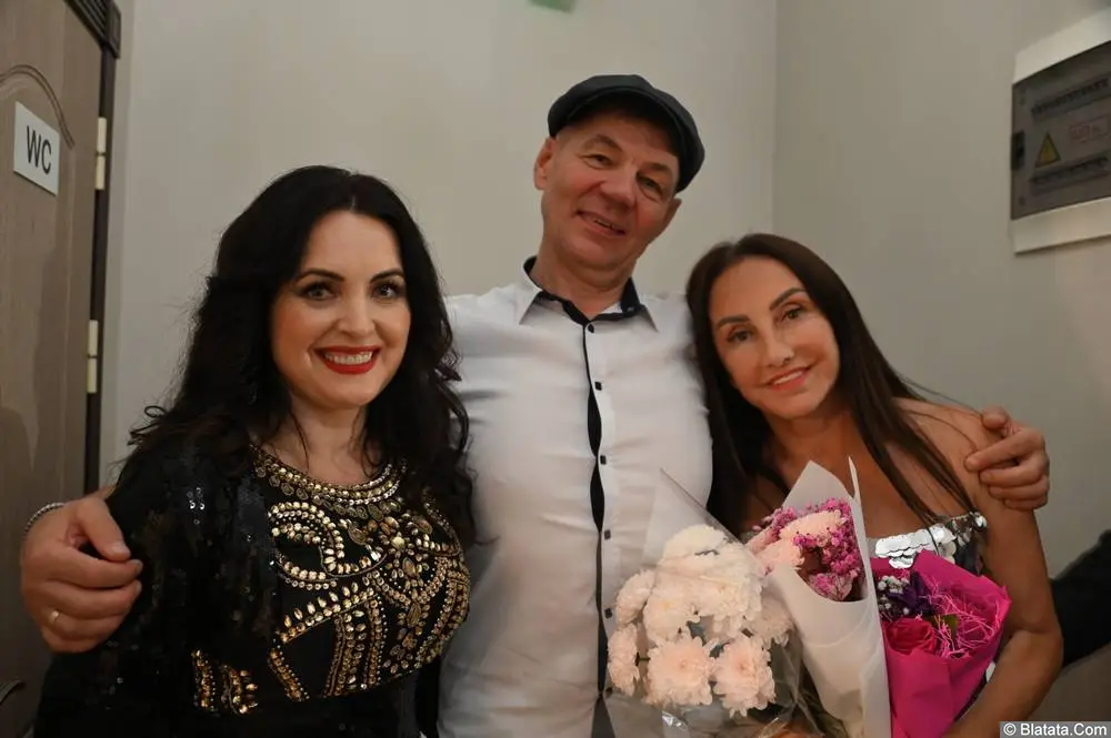 Олег Магадан в кругу друзей на фестивале