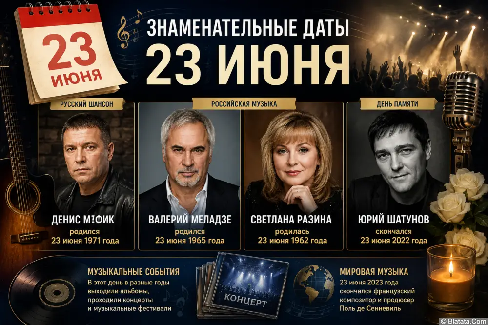 Знаменательные даты 23 июня Знаменательные даты 23 июня