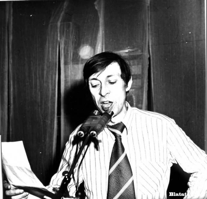 Аркадий Северный на записи концерта Проводы 1977 года 18