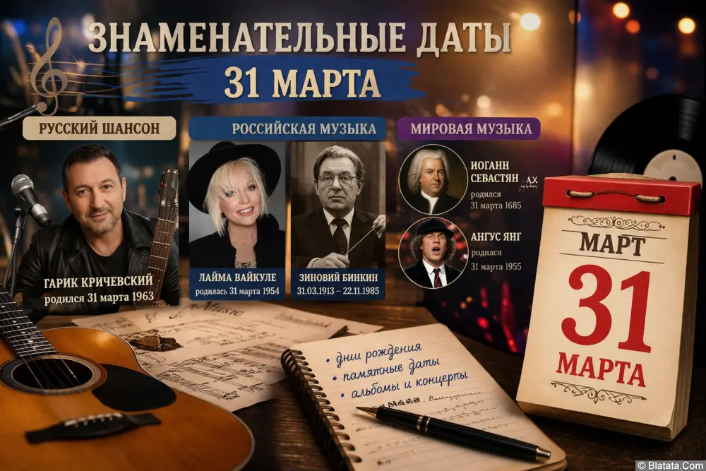 Знаменательные даты 31 марта Знаменательные даты 31 марта