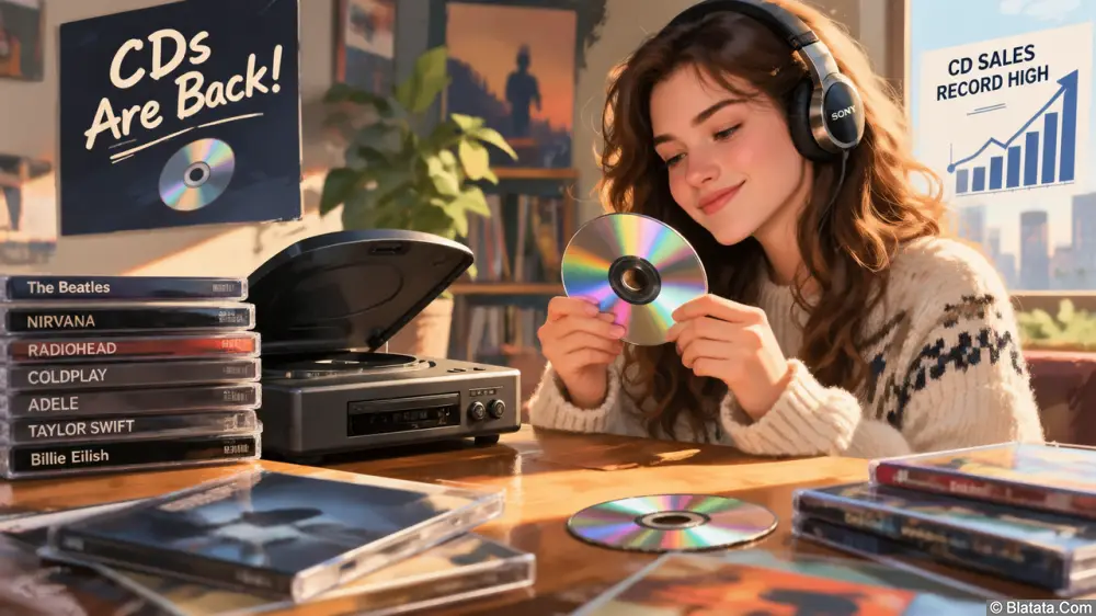 Начался бум CD: почему компакт-диски возвращаются в моду и бьют рекорды продаж