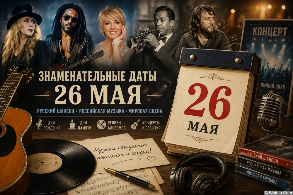 Знаменательные даты 26 мая