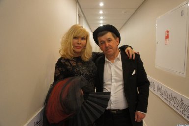 Таня Тишинская и Евгений Любимцев на XX-м фестивале памяти Аркадия Северного