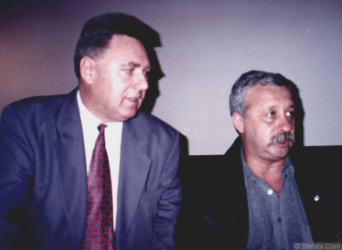 Генрих Сечкин с Леонидом Якубовичем