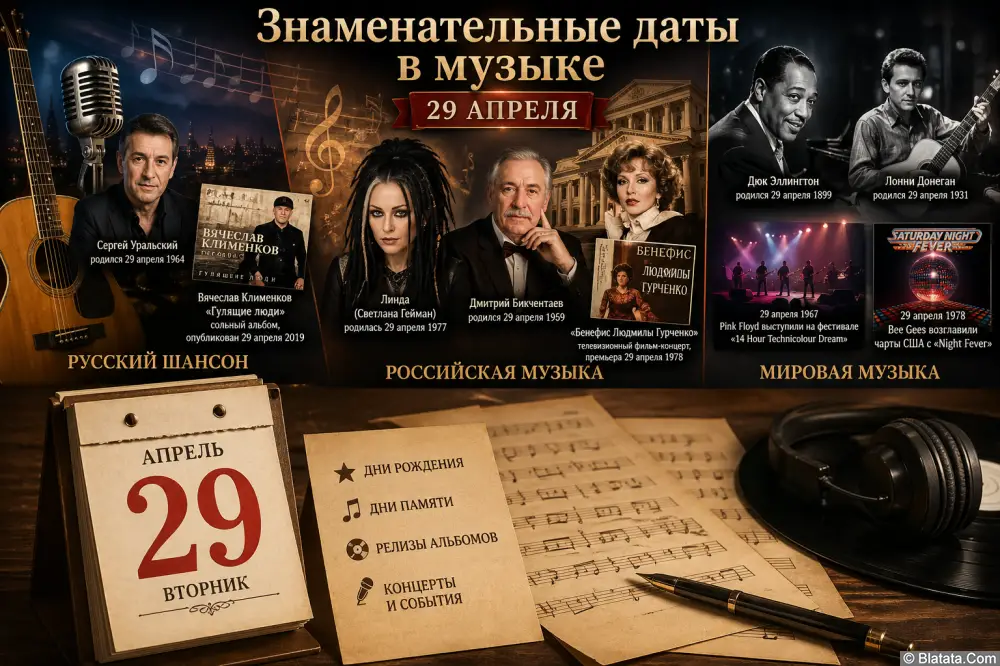 Знаменательные даты 29 апреля