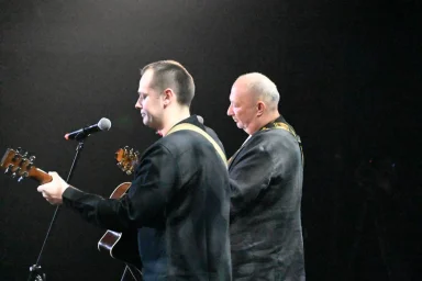 Юрий Гальцев в момент выступления