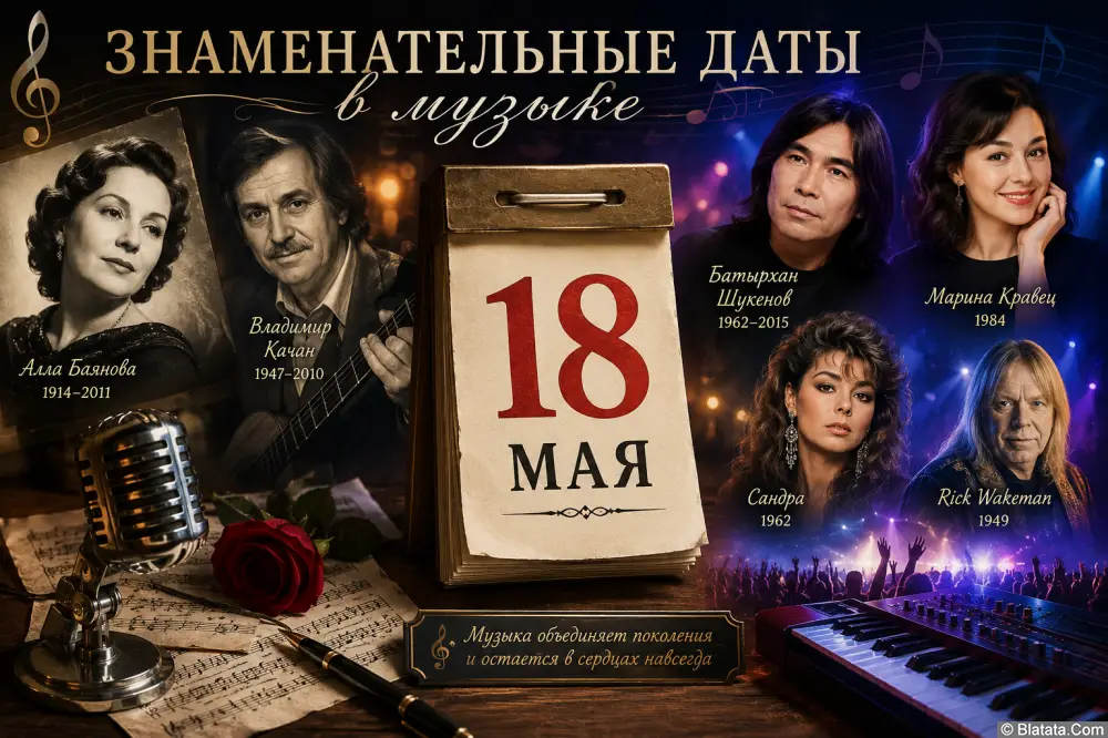 Знаменательные даты 18 мая