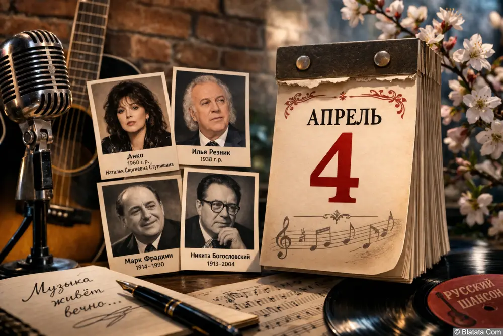 Знаменательные даты 4 апреля