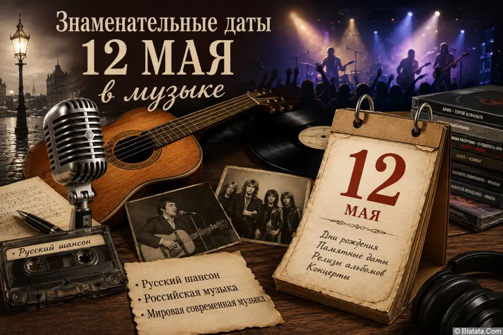 Знаменательные даты 12 мая