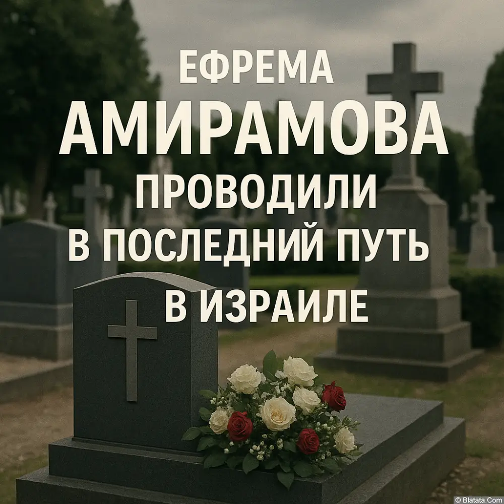 Ефрема Амирамова проводили в последний путь в Израиле