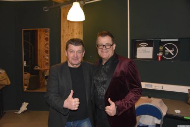 Виктор Баум и Евгений Любимцев на концерте 26 февраля 2018 года