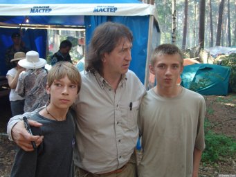 Олег Митяев с молодежью