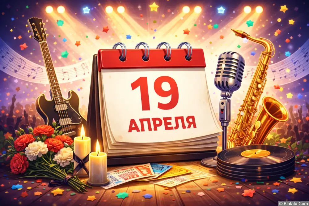 Знаменательные даты 19 апреля