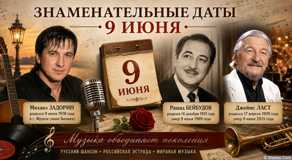 Знаменательные даты 9 июня Знаменательные даты 9 июня