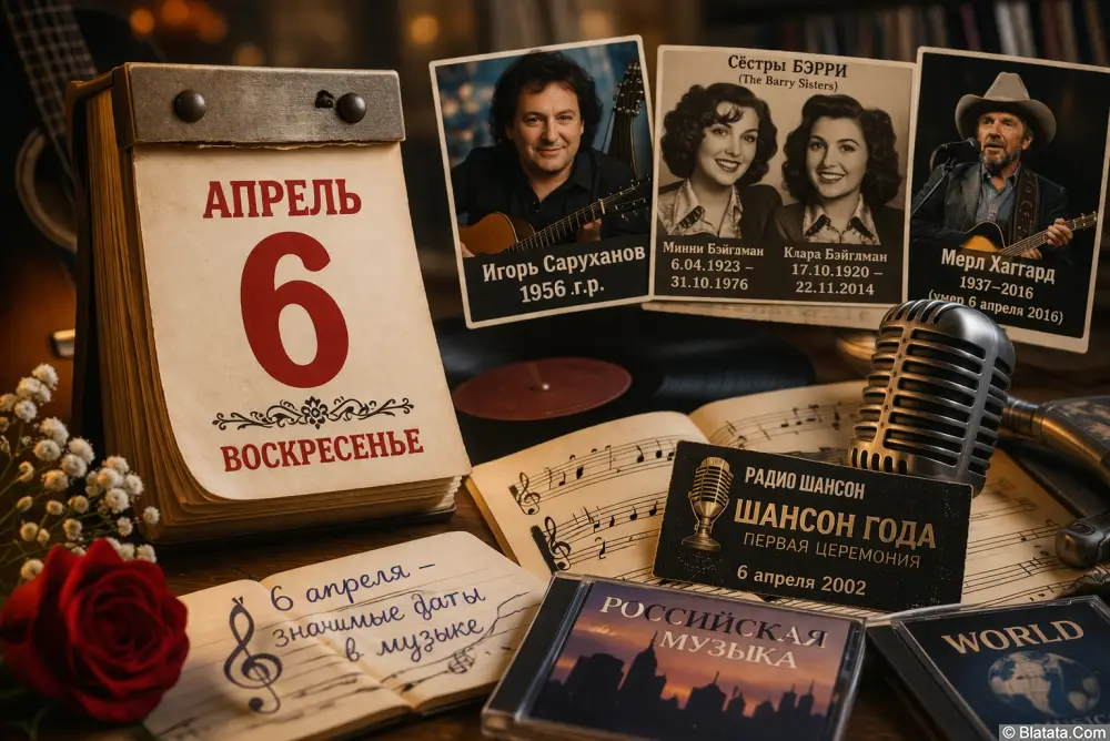 Знаменательные даты 6 апреля