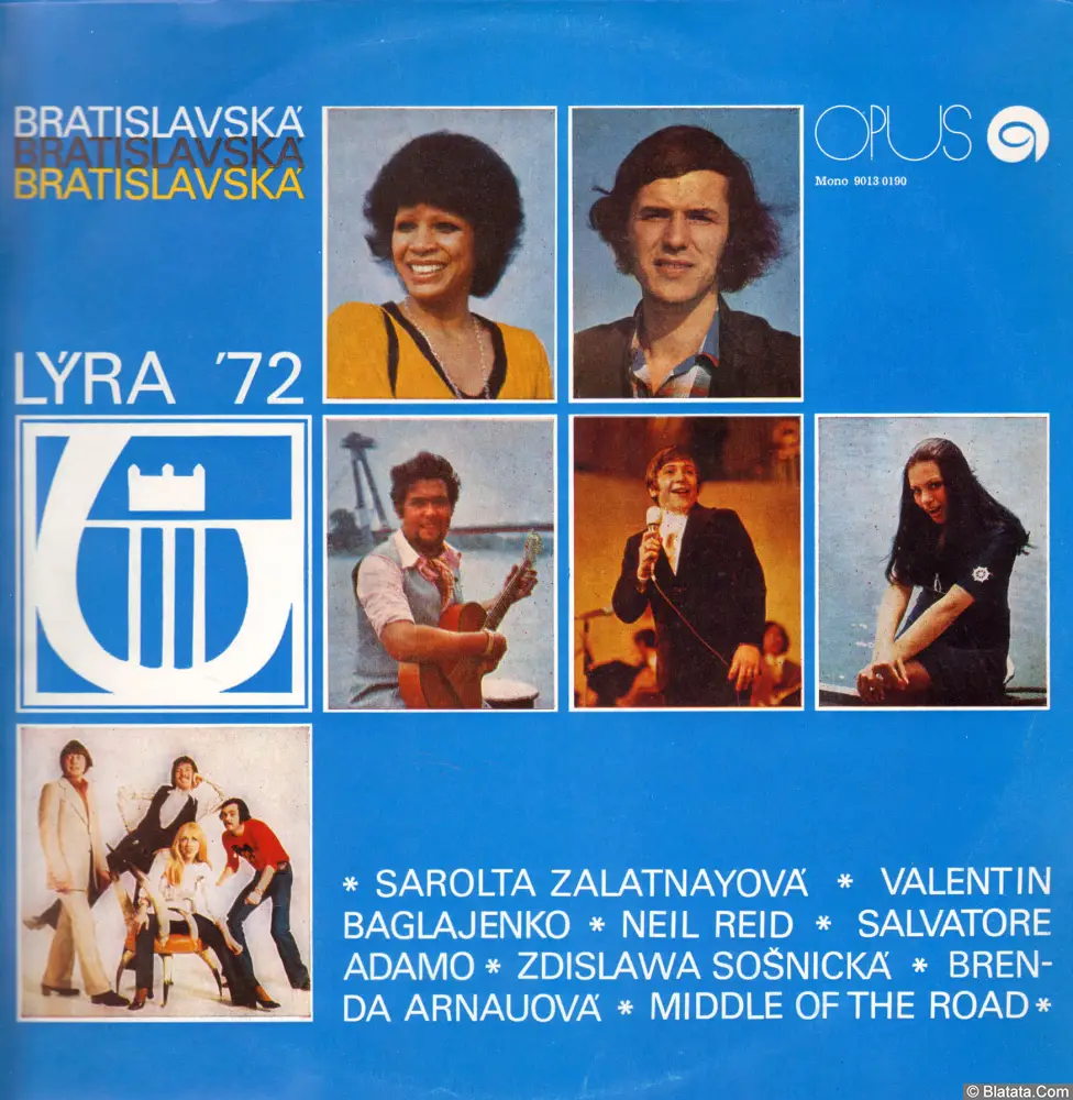 VA - Bratislavska lyra (1972)