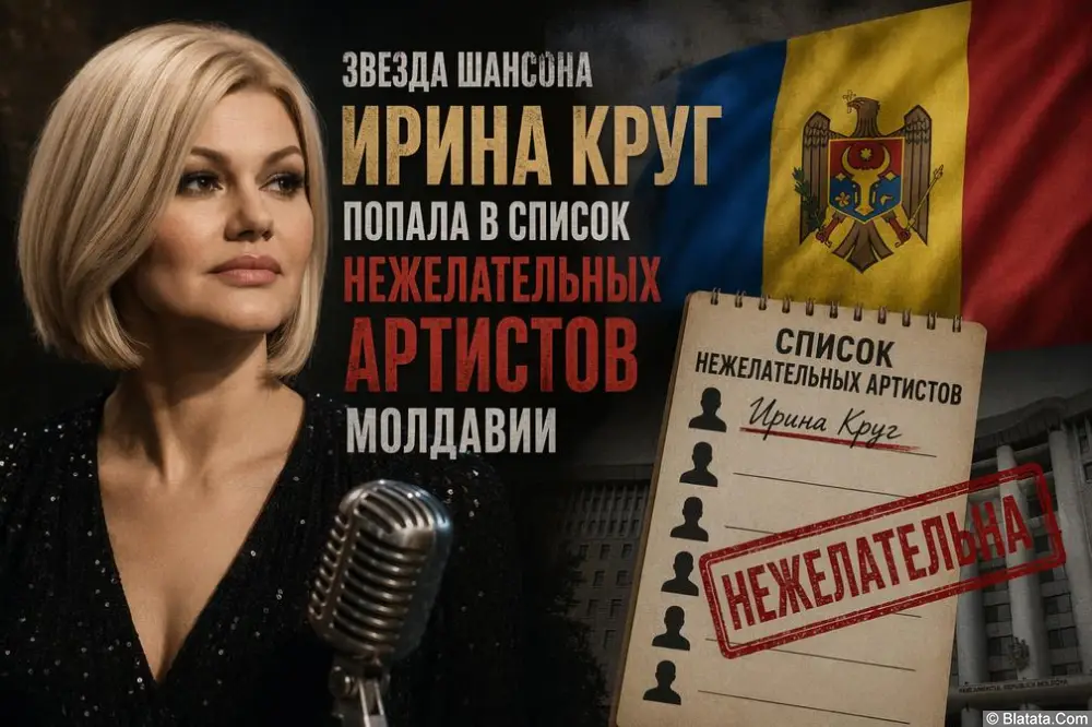 Ирина Круг пополнила список нежелательных артистов в Молдавии