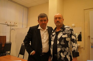 Владимир Асмолов и Евгений Любимцев на XX-м фестивале памяти Аркадия Северного