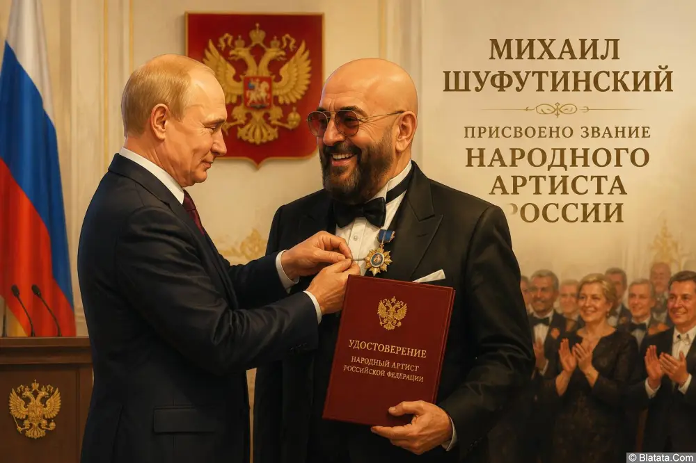 Владимир Путин присвоил Михаилу Шуфутинскому звание &laquo;Народный артист РФ&raquo;