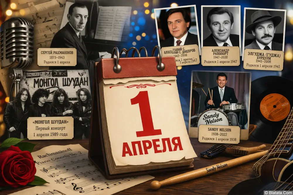 Знаменательные даты 1 апреля