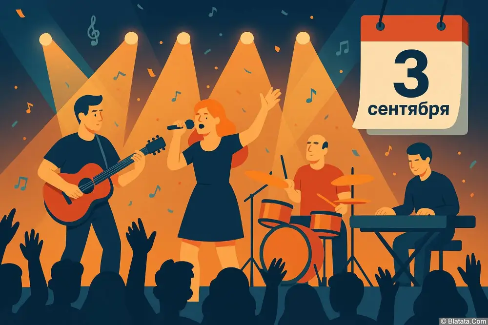 Знаменательные даты 3 сентября