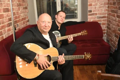 Юрий Гальцев улыбается за кулисами | Фото Любимцева