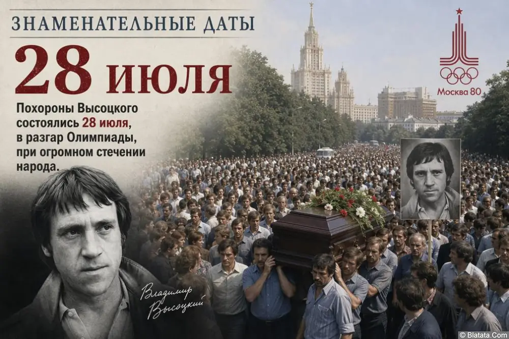 Знаменательные даты 28 июля