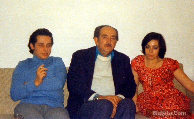 Леонид Махлис, Александр Галич и Илона Махлис (Александрович). Мюнхен, октябрь 1974