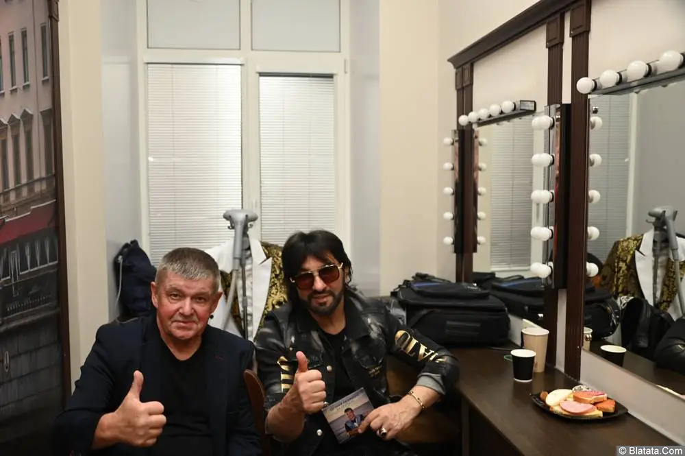 Александр Марцинкевич за кулисами фестиваля «Звезды Невы»