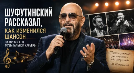 Шуфутинский рассказал, как изменился шансон за время его карьеры