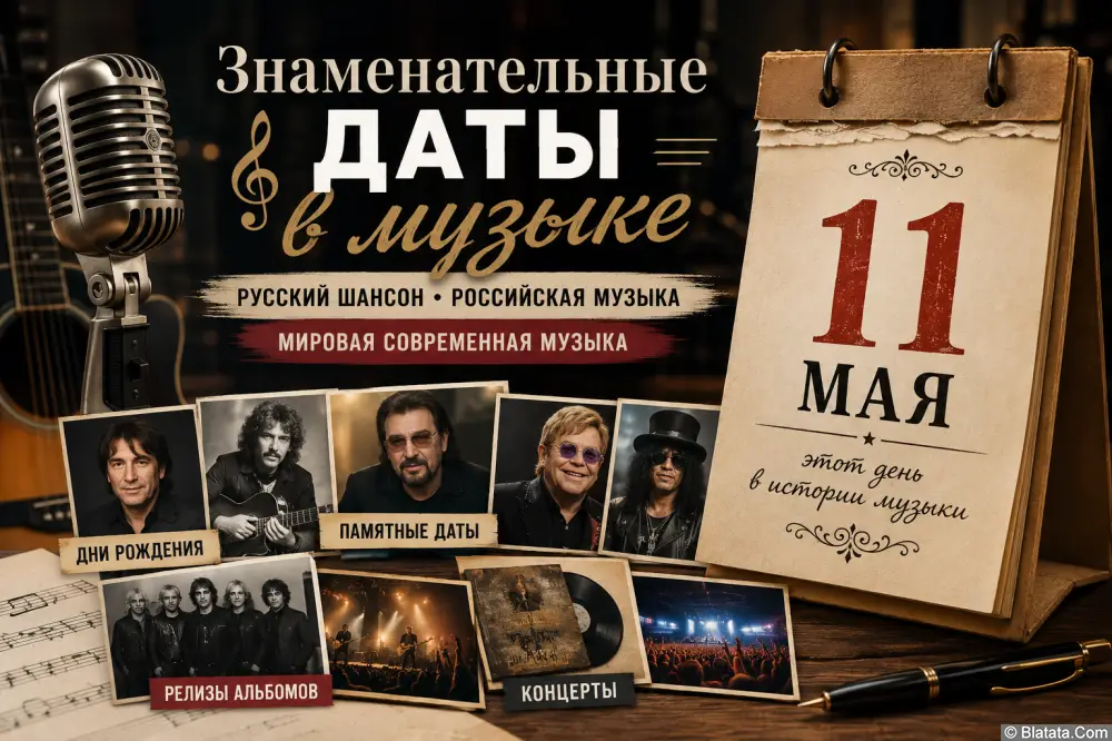 Знаменательные даты 11 мая