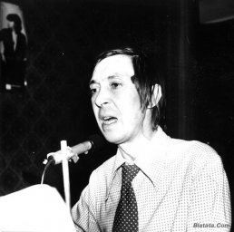Аркадий Северный на записи альбома с ансамблем "Трезвость" в 1980 году 1