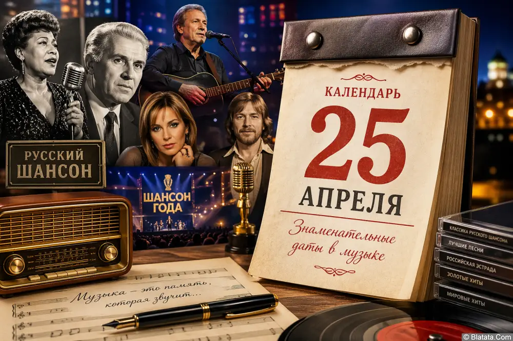 Знаменательные даты 25 апреля