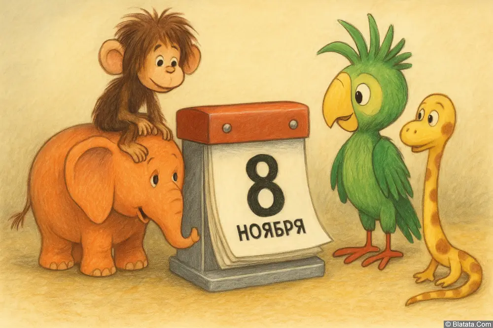 Знаменательные даты 8 ноября