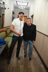 Олег Магадан перед выступлением | Подготовка