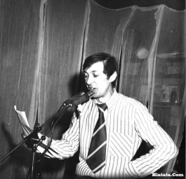 Аркадий Северный на записи концерта Проводы 1977 года 6