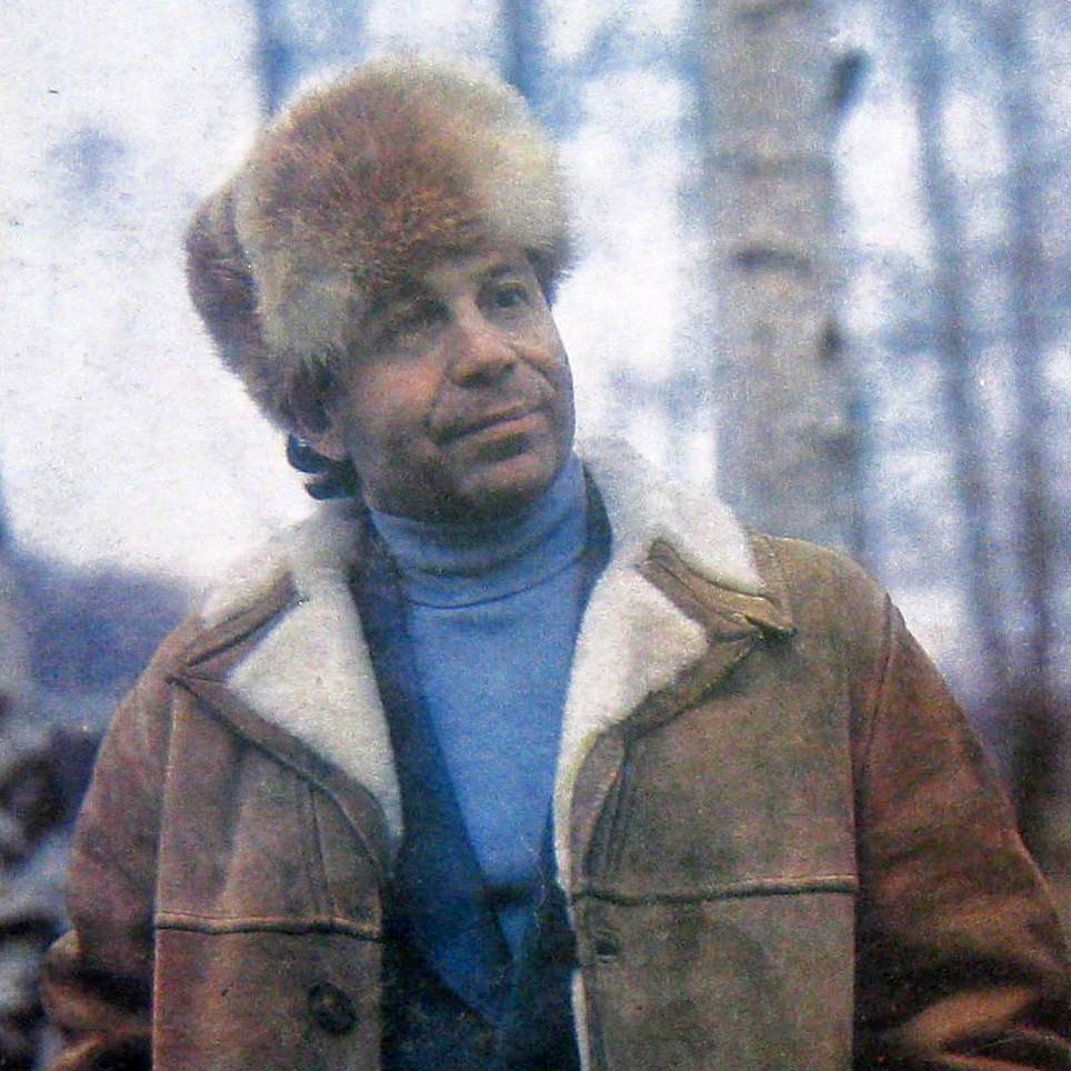 Михаил Пляцковский в шапке