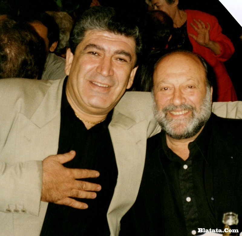 С Борисом Давидяном (Бокой) в Нью-Йорке, ресторан -Кавказ-, 1987