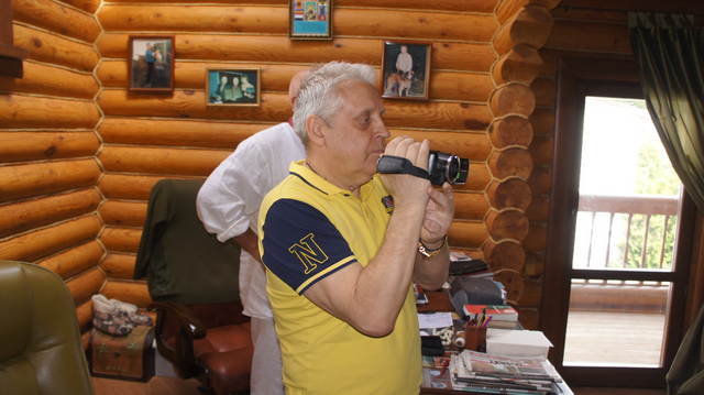 Геннадий Жаров с камерой