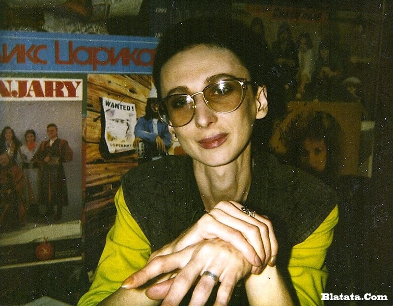 Ирина Эла Акого в зале Россия, гримерка, 1998 год